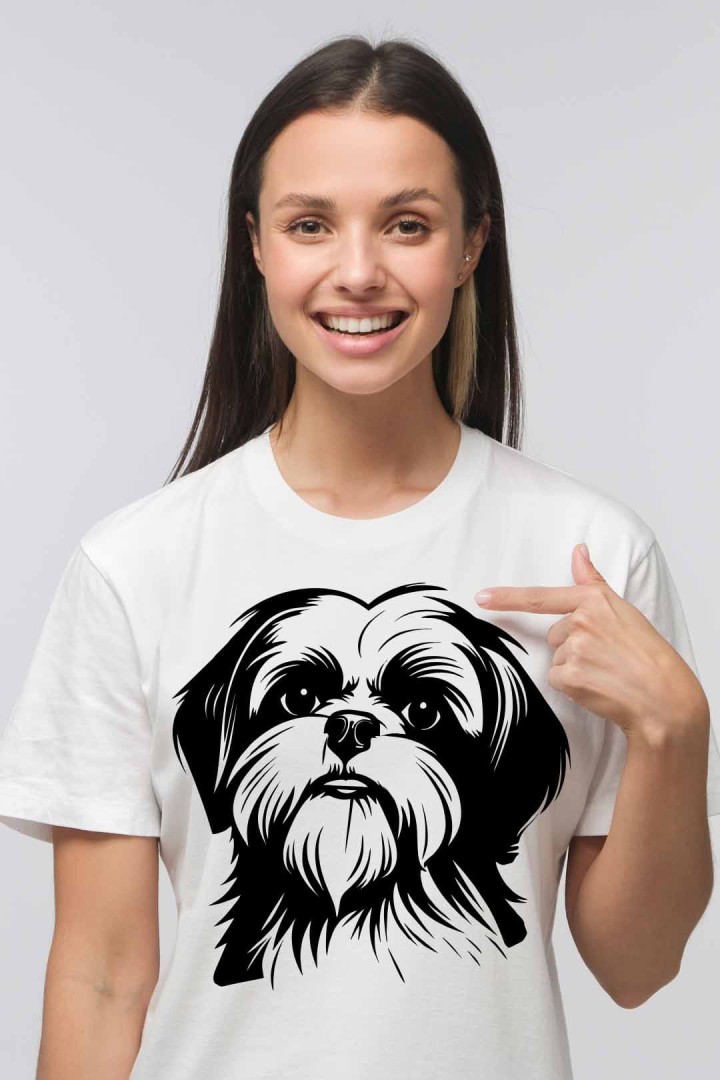 Tričko Shih Tzu pro psí maminku
