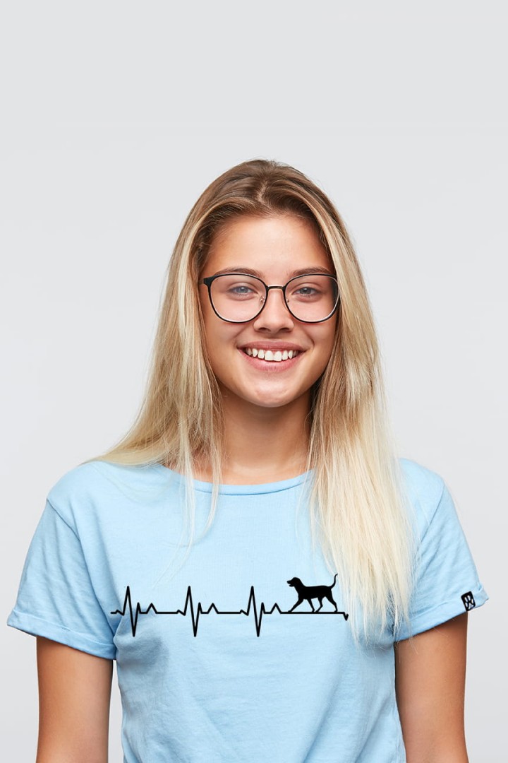 Tričko EKG pre psov