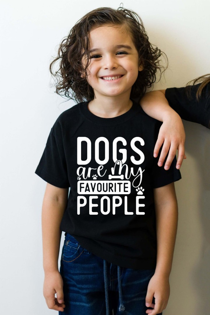 Detské tričká Dogs are My Favourite